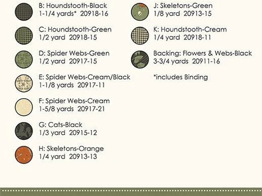 Happy Haunt Kit - Happy Little Quilt Shop