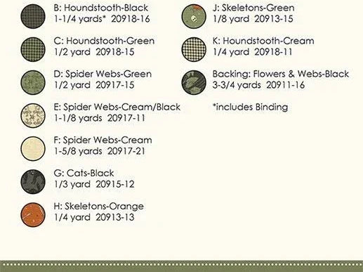 Happy Haunt Kit - Happy Little Quilt Shop