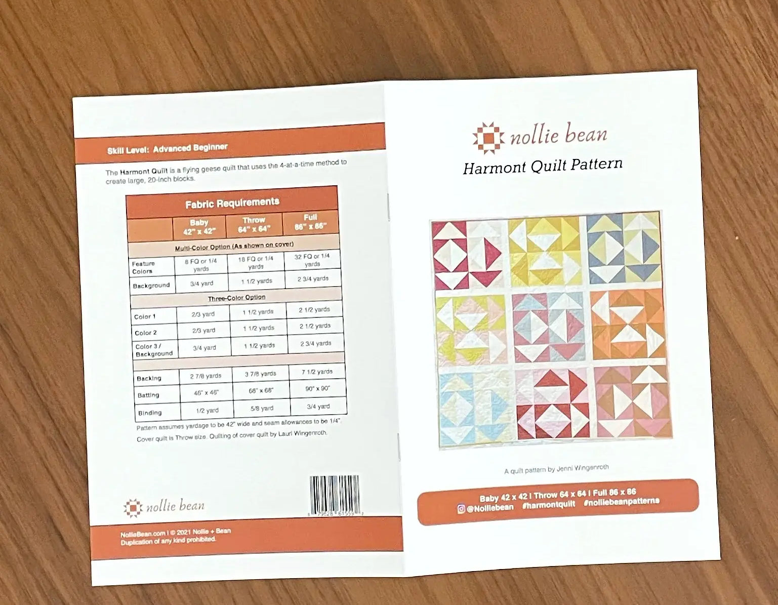 Harmont Quilt Pattern - Happy Little Quilt Shop