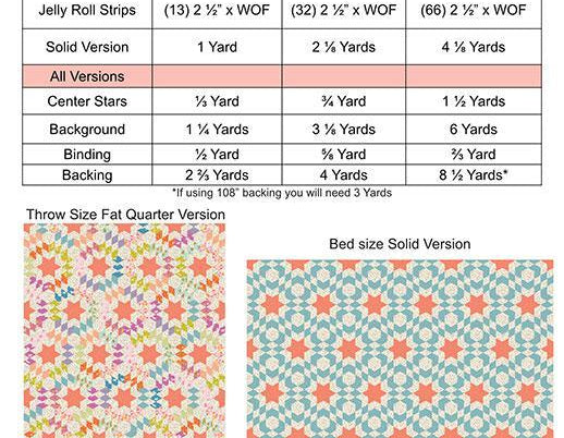Heirloom Stars Quilt Pattern CQ 019 Crinkly Quilts - Happy Little Quilt Shop
