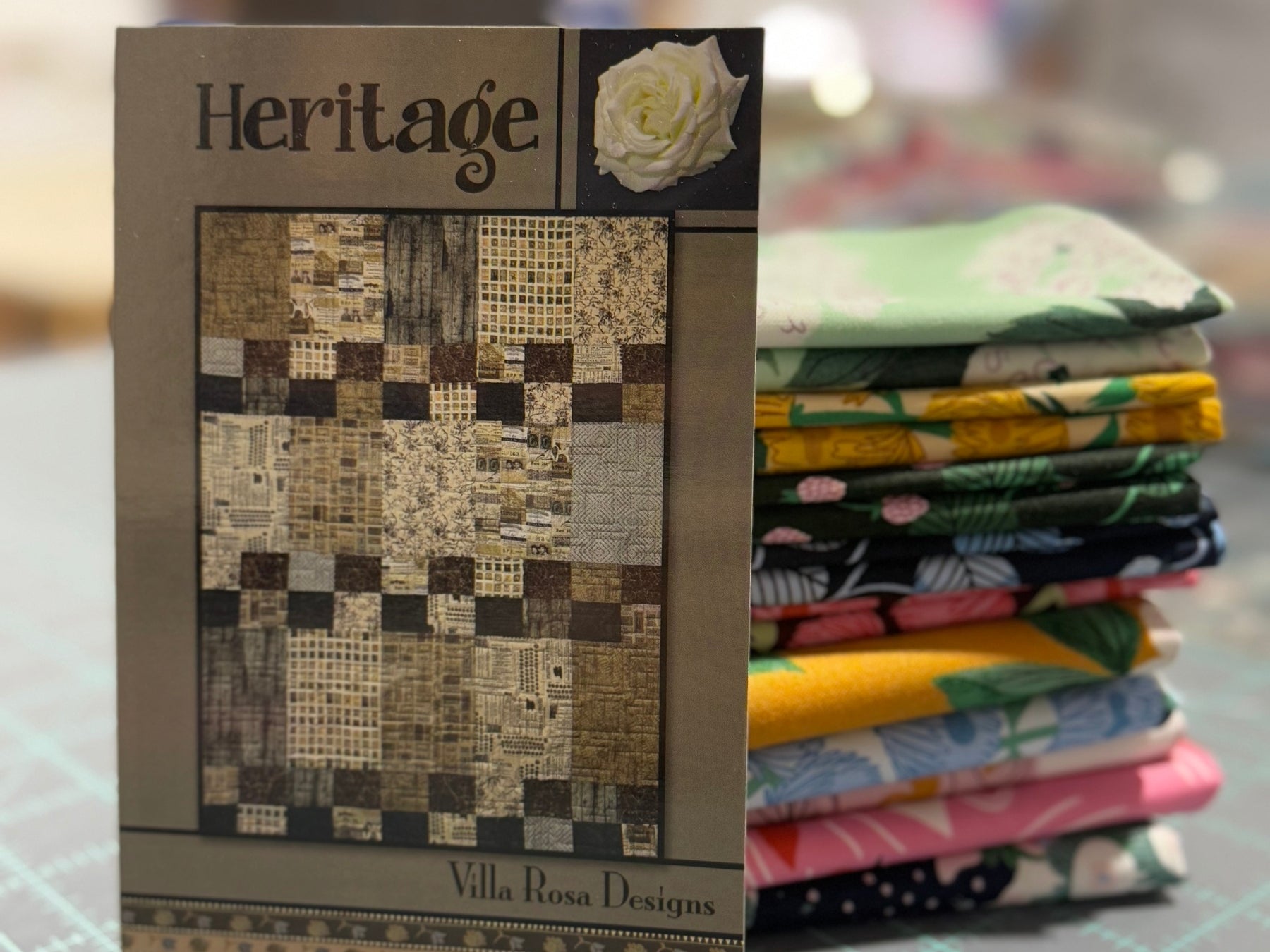 Heritage Quilt Kit - Happy Little Quilt Shop