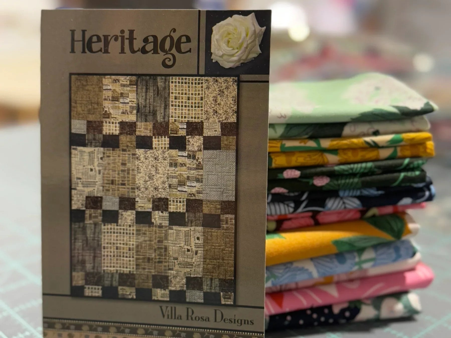 Heritage Quilt Kit - Happy Little Quilt Shop