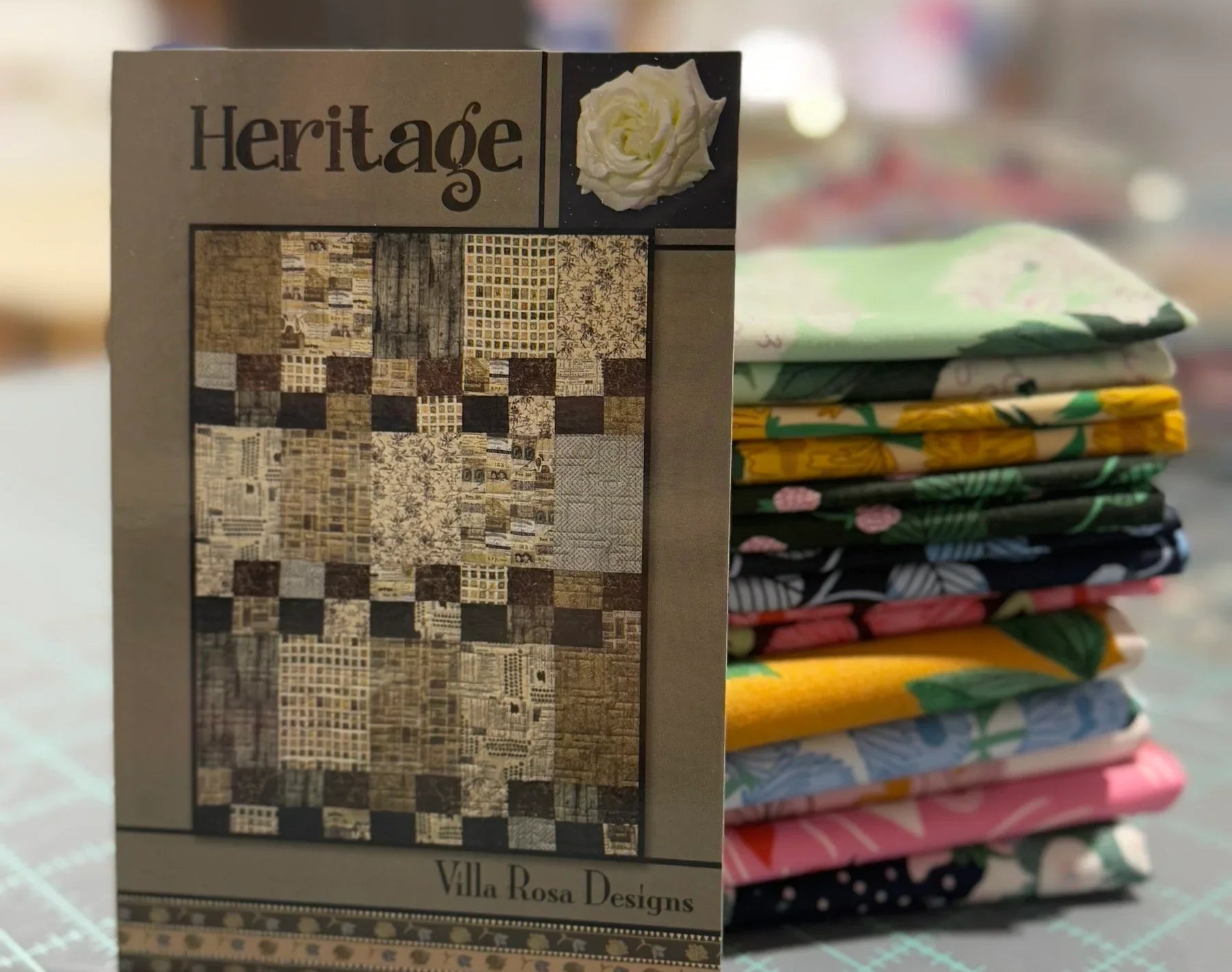Heritage Quilt Kit - Happy Little Quilt Shop