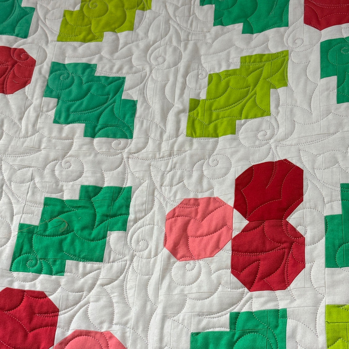 Holly Jolly Quilt Pattern Modern Holiday Then Cane June Pen and Paper Patterns