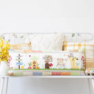 Hoppin' Down the Bunny Trail Bench Pillow Machine Embroidery Design CD - Happy Little Quilt Shop