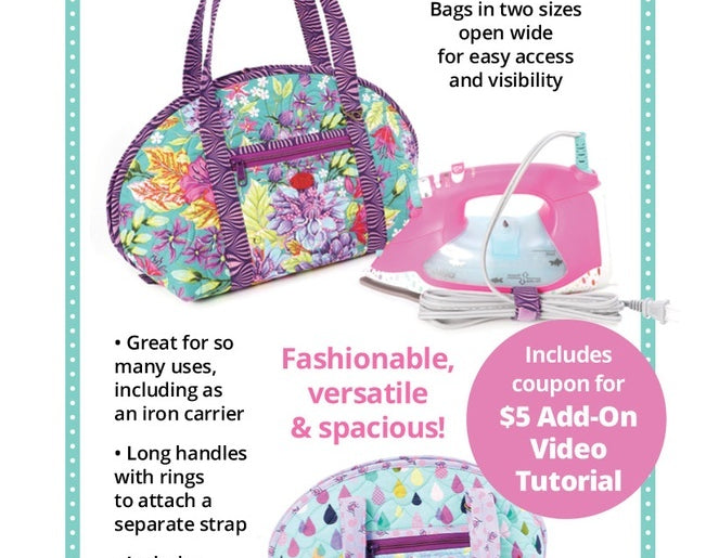 Hot & Heavy Purse or Iron Carrier Pattern By Annie - Happy Little Quilt Shop