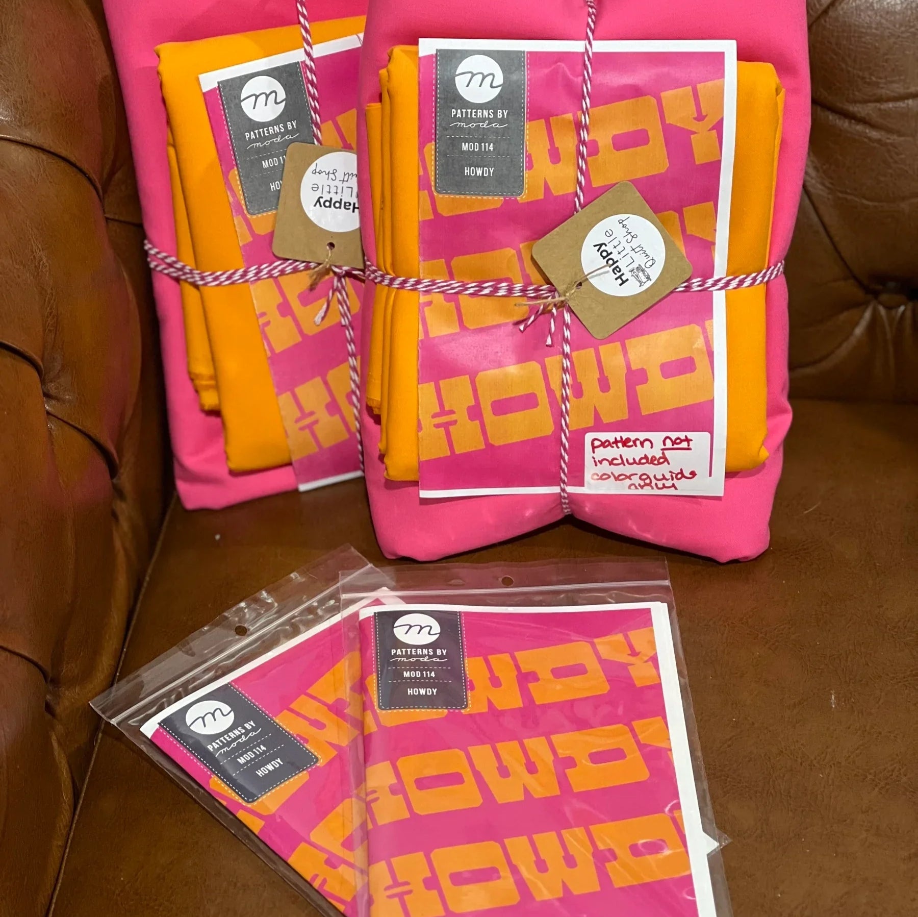 Howdy Quilt Kit- Bella Solids Moda Fabric Edition - Happy Little Quilt Shop