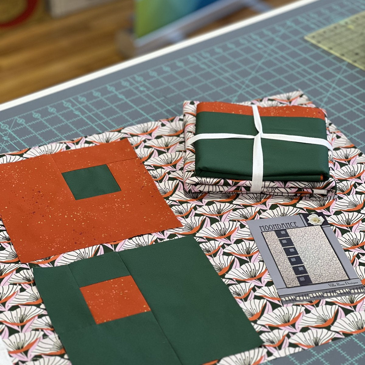 Wild Haven Moondance - Green Edition - Happy Little Quilt Shop