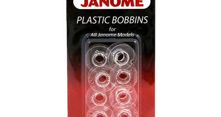 Janome Plastic Bobbins - Happy Little Quilt Shop