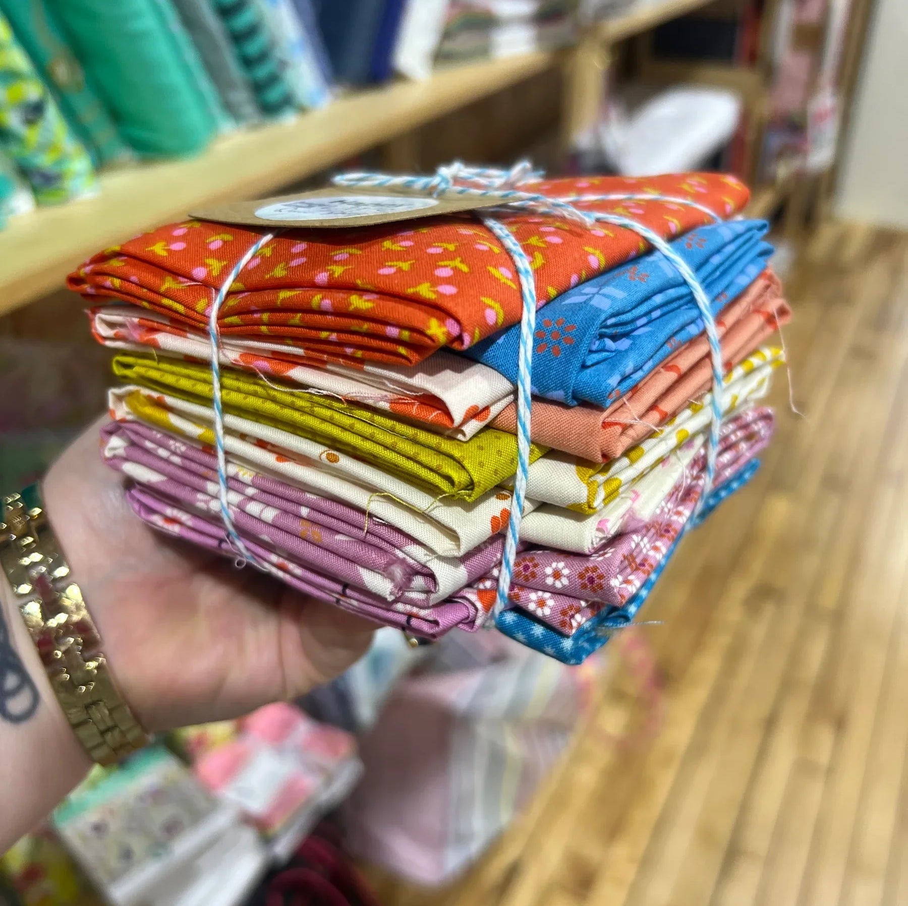 Just 12 Fat Quarters Kit Sugar Maple/Maple Star Edition - Happy Little Quilt Shop