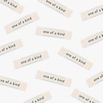 One of a Kind Woven Labels - Happy Little Quilt Shop