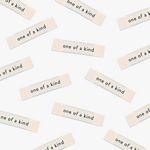 One of a Kind Woven Labels - Happy Little Quilt Shop