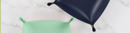 Kimberbell Snap Trays Mint & Navy - Happy Little Quilt Shop