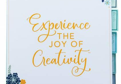 Experience the Joy of Creativity Binder - Happy Little Quilt Shop