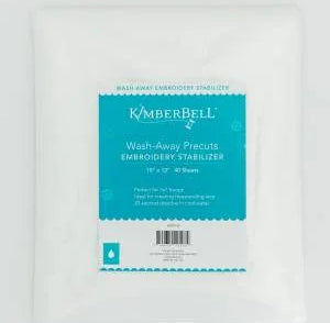 Wash-away Precuts 12in x 10in 40pk - Happy Little Quilt Shop