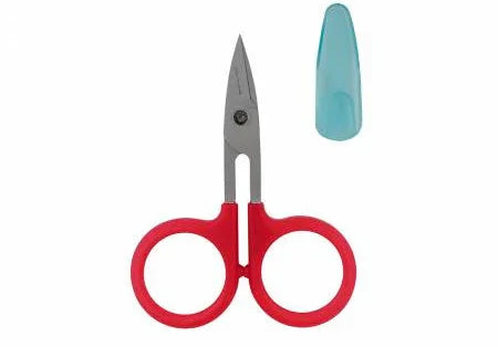 Perfect Scissors Curved Karen Kay Buckley 3-3/4inch Red - Happy Little Quilt Shop