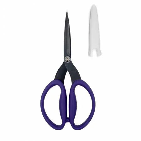 Perfect Scissors Karen Kay Buckley 7 1/2 inch Large Purple - Happy Little Quilt Shop