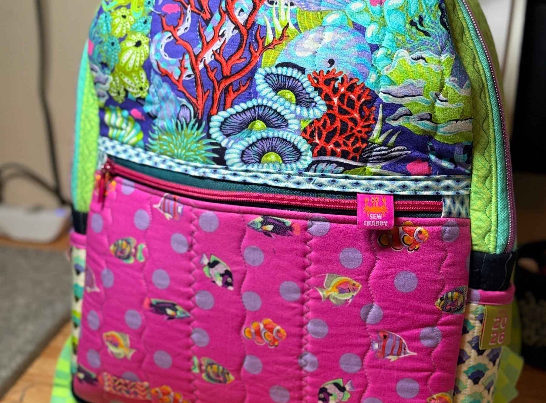 Knot +Thread Archie Full Size Backpack Class- October 17th- 10am-3pm with Kirsten