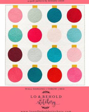 Retro Ornaments Quilt Pattern by Lo and Behold Stitchery - Happy Little Quilt Shop