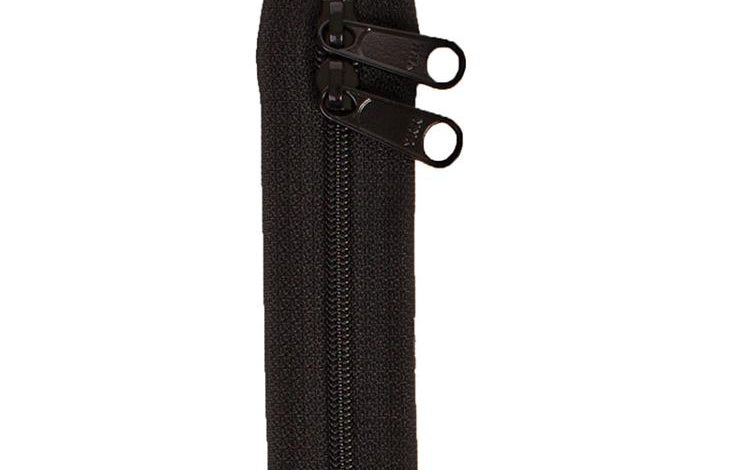 Double Slide 40" Zipper Black ZIP40 105 By Annie - Happy Little Quilt Shop