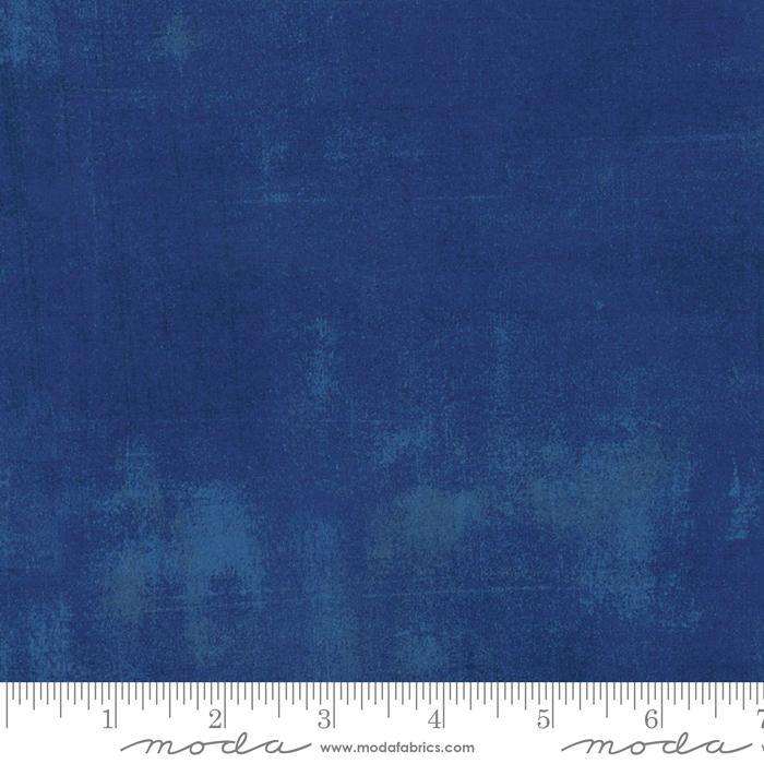 Grunge Basics Cobalt 30150 223 Moda Basic fabric - Happy Little Quilt Shop