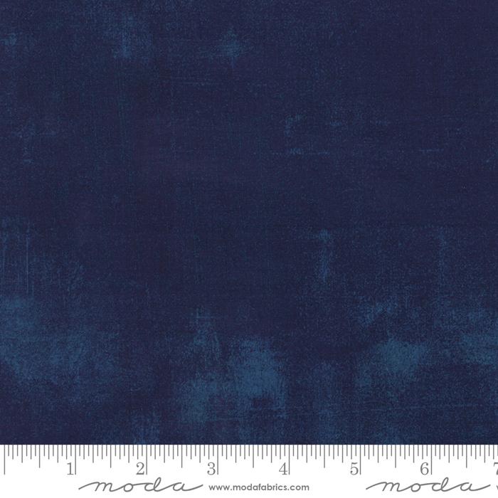 Grunge Basics Navy 30150 225 Moda Basic fabric - Happy Little Quilt Shop