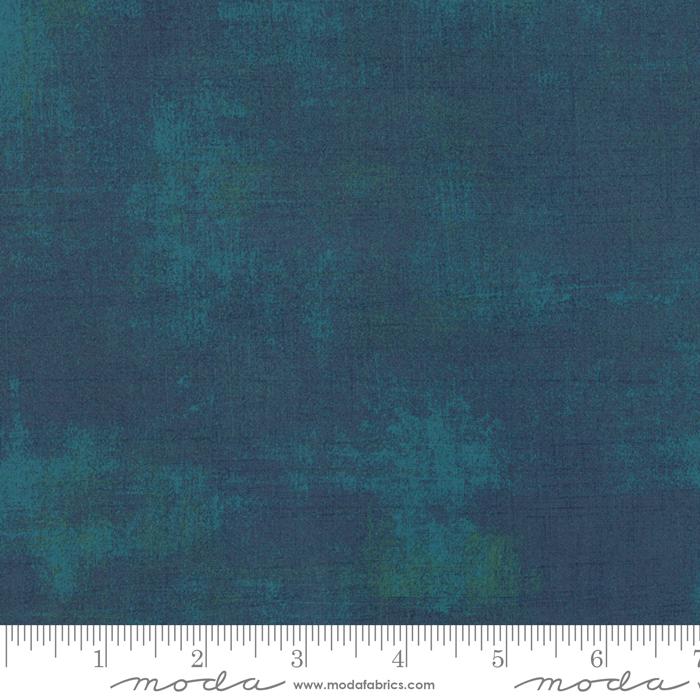 Grunge Basics Peacock 30150 230 Moda Basic Fabric - Happy Little Quilt Shop