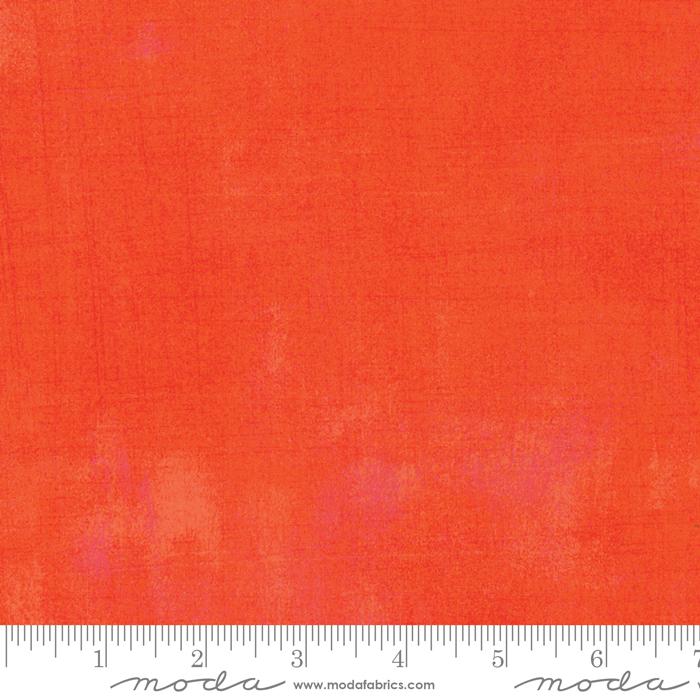 Grunge Basics Tangerine 30150 263 Moda Basic fabric - Happy Little Quilt Shop