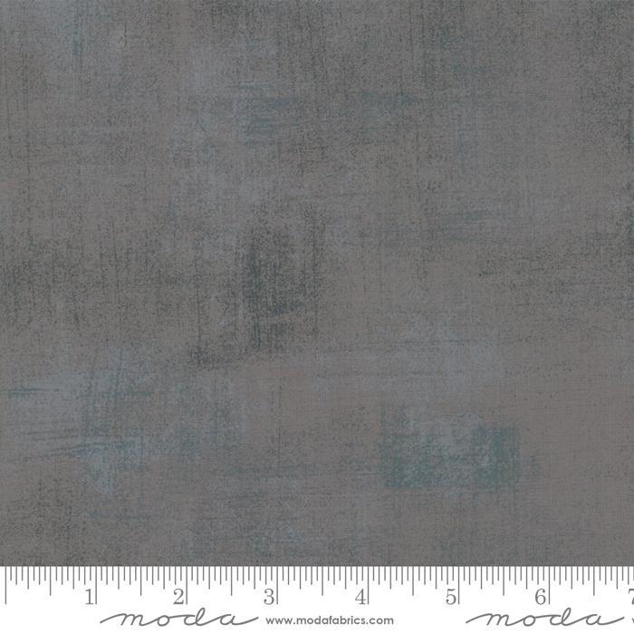 Grunge Basics Medium Grey 30150 528 Moda Basic fabric - Happy Little Quilt Shop