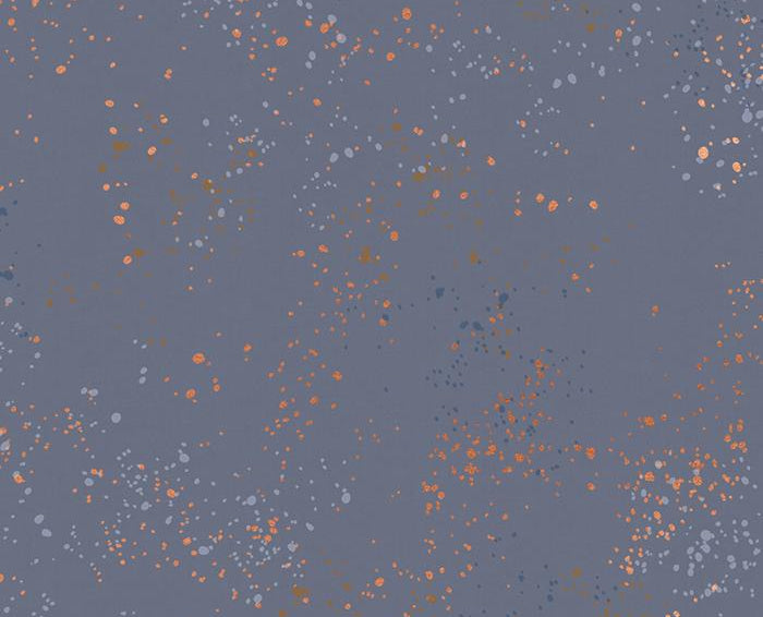 Speckled Metallic Denim Ruby Star Society RS5027 52M Fabric - Happy Little Quilt Shop