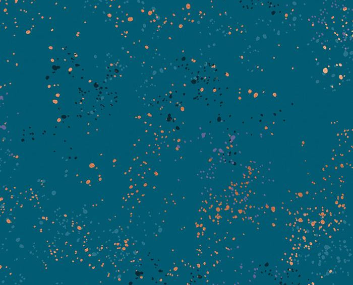 Speckled Metallic Teal RS5027 53M Ruby Star Society Fabric - Happy Little Quilt Shop