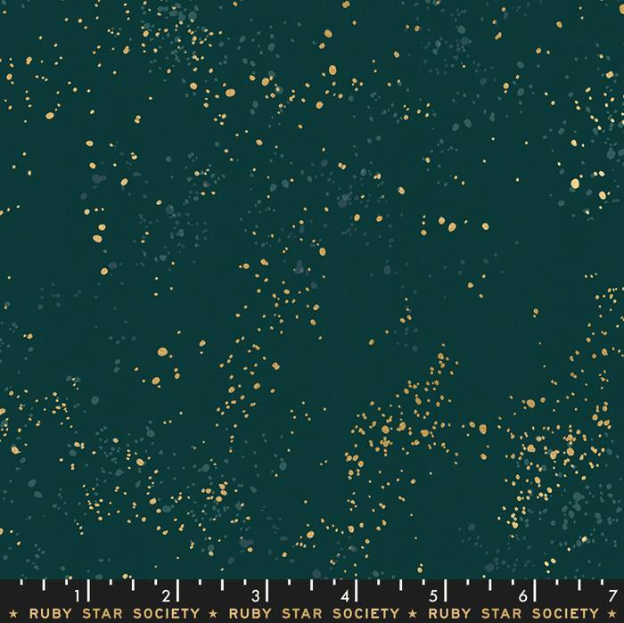 Speckled Metallic Pine Ruby Star Society fabric - Happy Little Quilt Shop