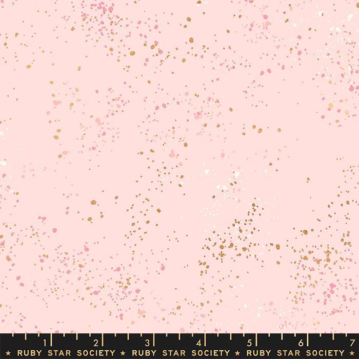 Speckled New Pale Pink Ruby Star Society fabric - Happy Little Quilt Shop