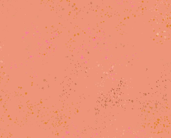 Speckled Metallic Melon RS5027 93M Ruby Star Society Fabric - Happy Little Quilt Shop