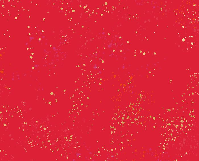 Speckled Metallic Scarlet RS5027 110M Ruby Star Society Fabric - Happy Little Quilt Shop