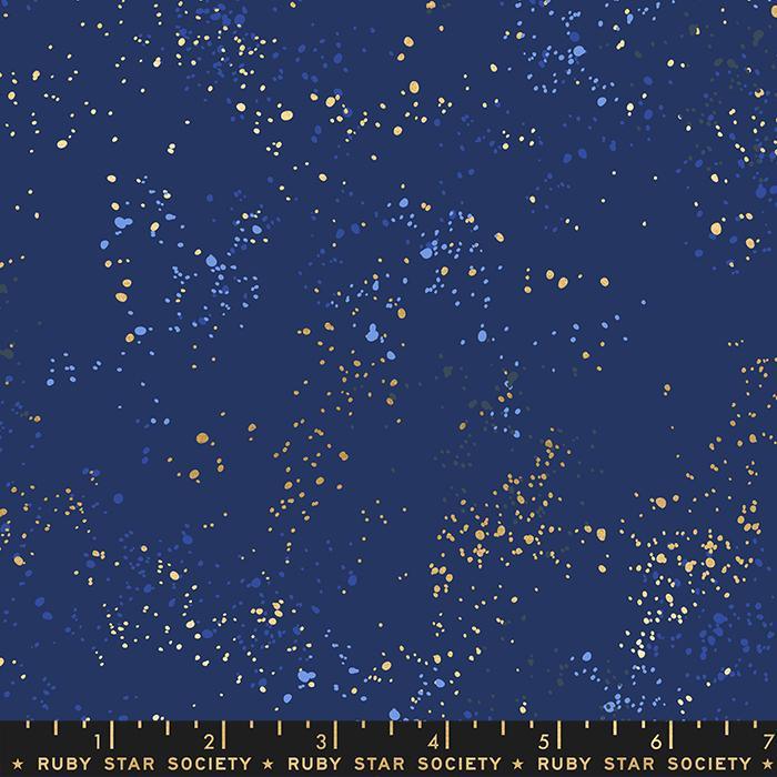 108" Speckled Wide Navy RS5055 105M Ruby Star Society Fabric - Happy Little Quilt Shop