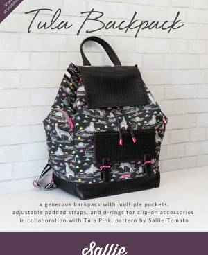 Tula Backpack Paper Pattern Sallie Tomato