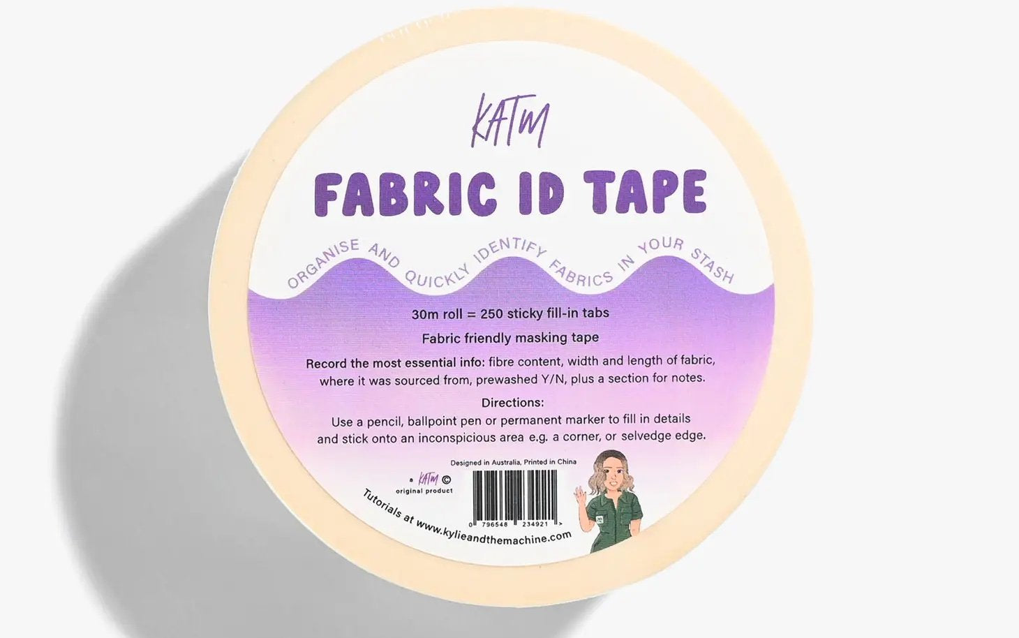 Fabric ID Tape - Happy Little Quilt Shop