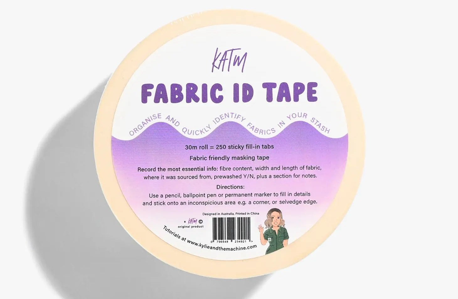Fabric ID Tape - Happy Little Quilt Shop