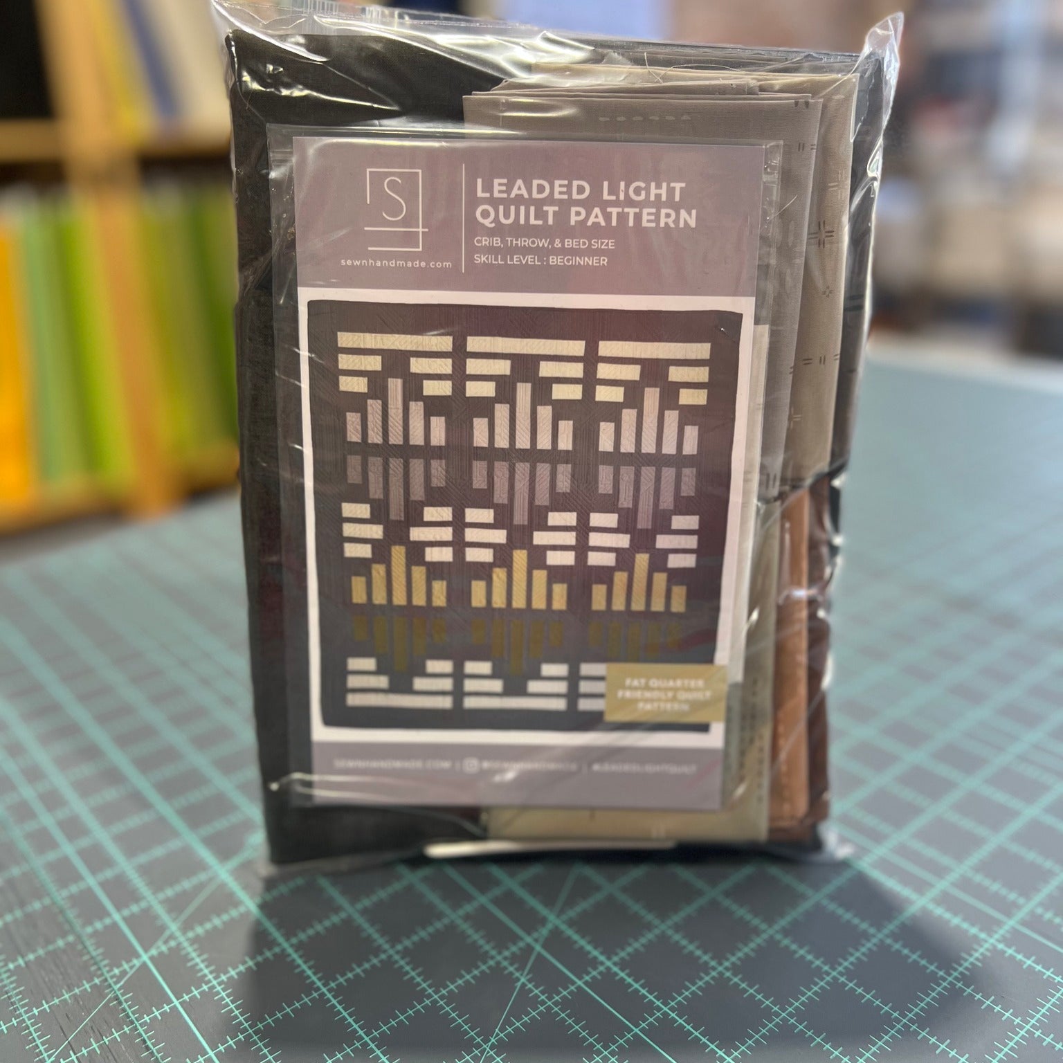 Leaded Light Quilt Kit- Decostitch edition - Happy Little Quilt Shop