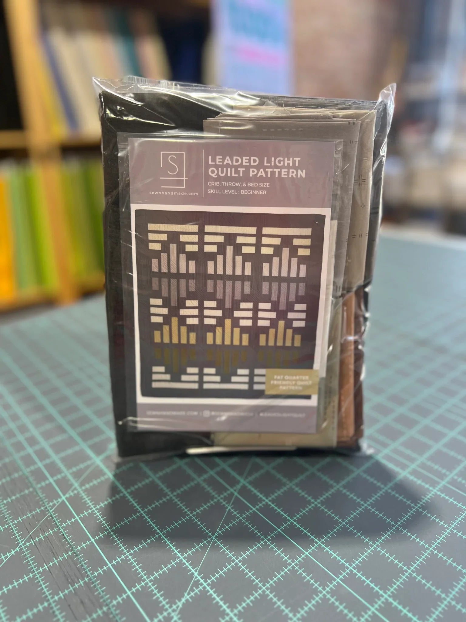 Leaded Light Quilt Kit- Decostitch edition - Happy Little Quilt Shop