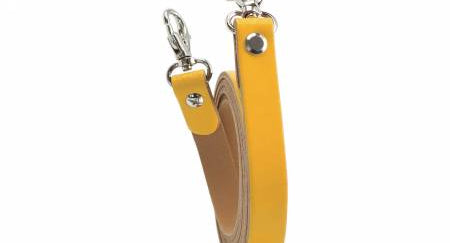 Shoulder Leather Lanyard Curry - Happy Little Quilt Shop