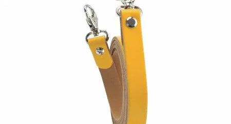 Shoulder Leather Lanyard Curry - Happy Little Quilt Shop