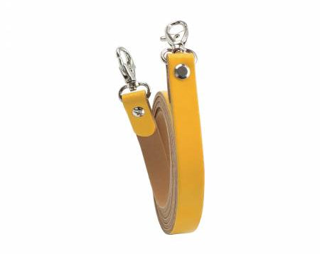 Shoulder Leather Lanyard Curry - Happy Little Quilt Shop