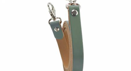 Shoulder Leather Lanyard Kaki - Happy Little Quilt Shop