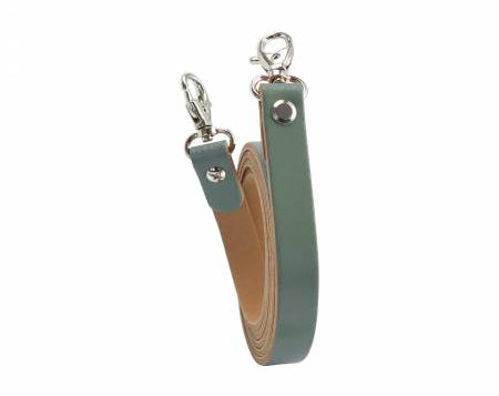 Shoulder Leather Lanyard Kaki - Happy Little Quilt Shop