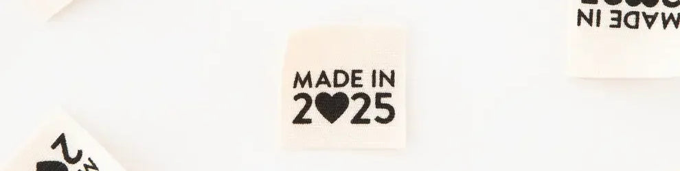Made in 2025 Organic Cotton Labels Regular price - Happy Little Quilt Shop