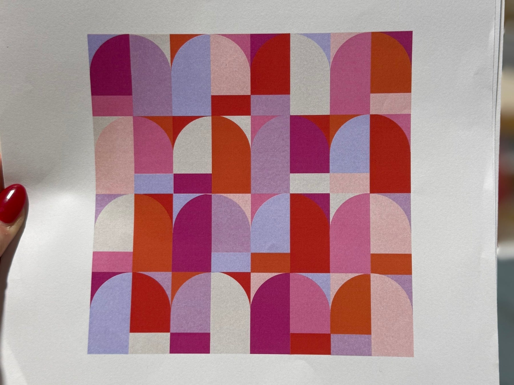 Modern Arches Quilt Kit - Throw Size 56x56 - Happy Little Quilt Shop