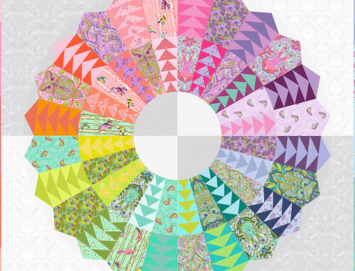 Moonlit Menagerie Quilt Kit - Tula Pink - Happy Little Quilt Shop