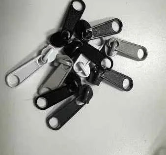 No. 5 Zipper Heads - White, Black, Tan or Grey - Sold Individually